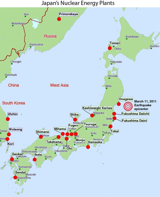 map of japan earthquake today. Filed under Japan Earthquake